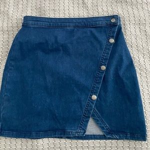 FREE PEOPLE button up skirt